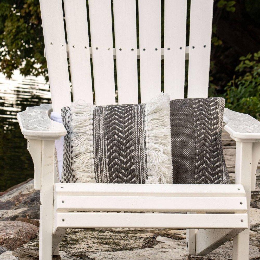 14X22 Hand Woven Outdoor Gavina Pillow